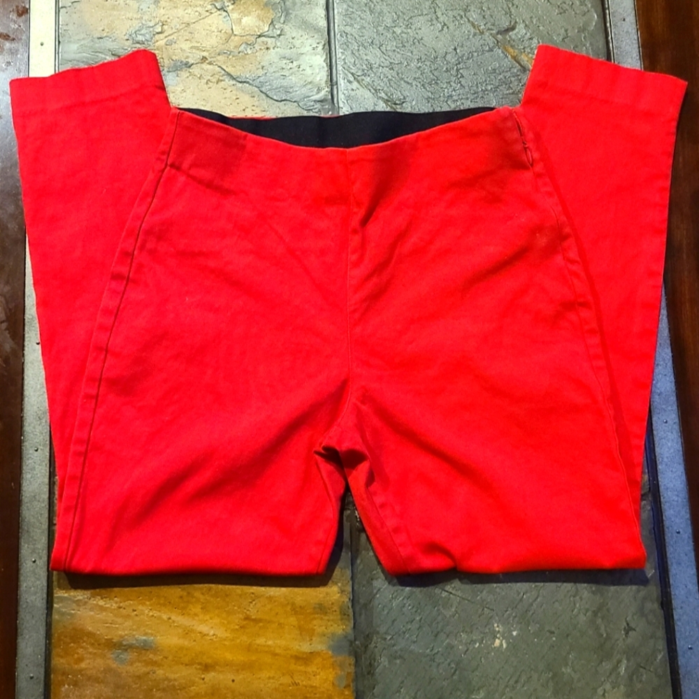 Fitted ponte pants